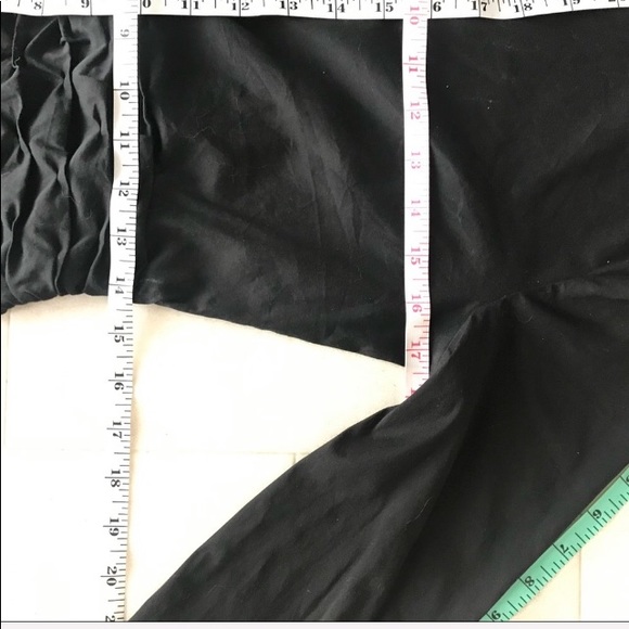 THEORY Shirt Ruched Waist Button down Long Sleeve Cotton Stretch Blend Black S - Picture 9 of 11